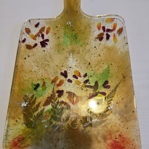 Decorative Floral Resin Art Piece